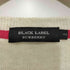 バーバリーブラックレーベル BURBERRY BLACK LABEL ロゴ刺繍 リネン100% 半袖ニットシャツ メンズ 2