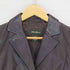 エディーバウアー Eddie Bauer 90~00S レザーテーラードジャケット レディース JPN:S