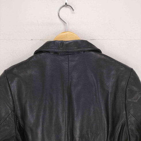 ギャップ Gap 00S OLD レザーテーラードジャケット レディース 8