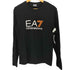 エンポリオアルマーニイーエーセブン EMPORIO ARMANI EA7 ロゴ ラバープリント クルーネックTシャツ ロンT メンズ import:S