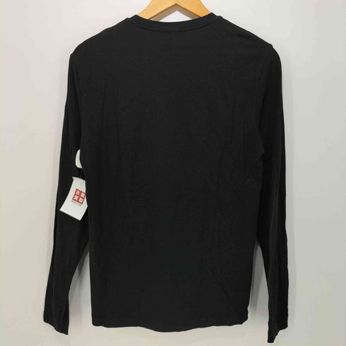 エンポリオアルマーニイーエーセブン EMPORIO ARMANI EA7 ロゴ ラバープリント クルーネックTシャツ ロンT メンズ import:S