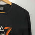 エンポリオアルマーニイーエーセブン EMPORIO ARMANI EA7 ロゴ ラバープリント クルーネックTシャツ ロンT メンズ import:S