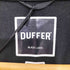 ダファー DUFFER BLACK LABEL 両面プリント 袖切替 クルーネックTシャツ ロンT メンズ import:M
