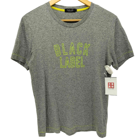 バーバリーブラックレーベル BURBERRY BLACK LABEL ロゴプリント Tシャツ メンズ JPN:2