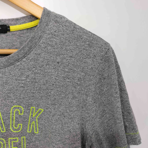 バーバリーブラックレーベル BURBERRY BLACK LABEL ロゴプリント Tシャツ メンズ JPN:2