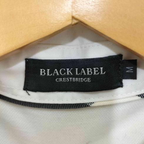 ブラックレーベルクレストブリッジ BLACK LABEL CRESTBRIDGE ロゴ刺繍 ポロシャツ メンズ JPN:M