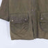 バブアー Barbour 80s England製 GAMEFAIR 裏地チェック ワックスコットン オイルドジャケット YKK棒ジップ 2ワラント メンズ 34