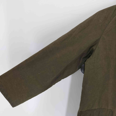 バブアー Barbour 80s England製 GAMEFAIR 裏地チェック ワックスコットン オイルドジャケット YKK棒ジップ 2ワラント メンズ 34