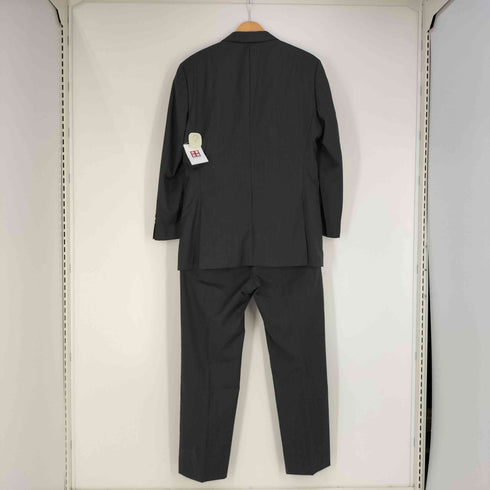 ボスヒューゴボス BOSS HUGO BOSS Super 100 ウール ストライプ 2B テーラードジャケット ジレベスト スラックス 3ピース スリーピース セットアップ メンズ 46