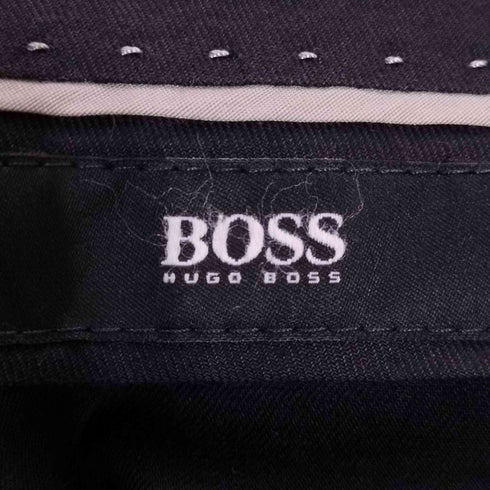 ボスヒューゴボス BOSS HUGO BOSS Super 100 ウール ストライプ 2B テーラードジャケット ジレベスト スラックス 3ピース スリーピース セットアップ メンズ 46