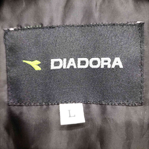 ディアドラ DIADORA ロゴ刺繍中綿ジャケット メンズ JPN:L