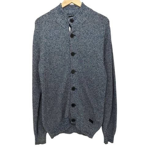 ブラックレーベルクレストブリッジ BLACK LABEL CRESTBRIDGE スタンドカラーニットジャケット メンズ JPN:M