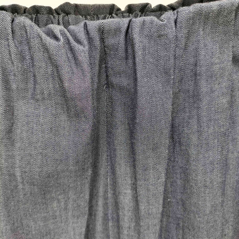 マーシャルテル MARECHAL TERRE シャンブレーワイドデニムパンツ レディース JPN:1
