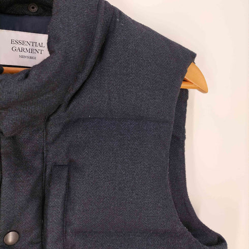 メンズビギ MENS BIGI ESSENTIAL GARMENT FRENCH DOWN ダウンベスト メンズ JPN:3