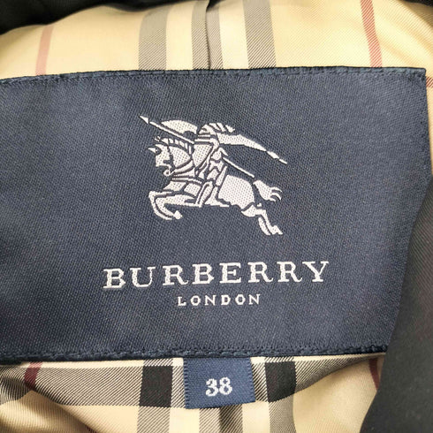 バーバリーロンドン BURBERRY LONDON 裏地ノバチェック ダウンコート レディース JPN:38