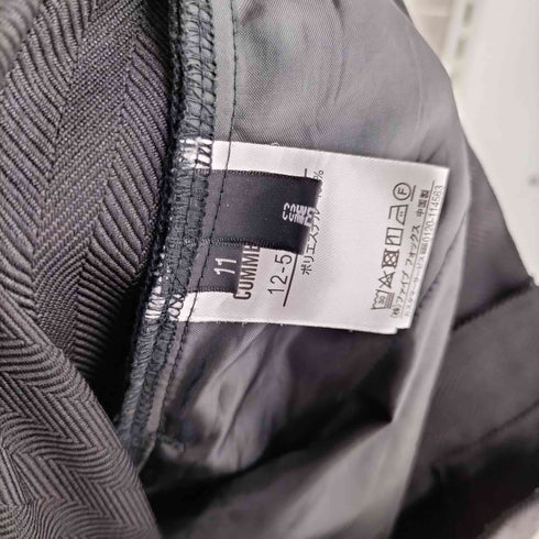 コムサイズム COMME CA ISM ツイード調ヘリンボーン ワイドパンツ メンズ 11