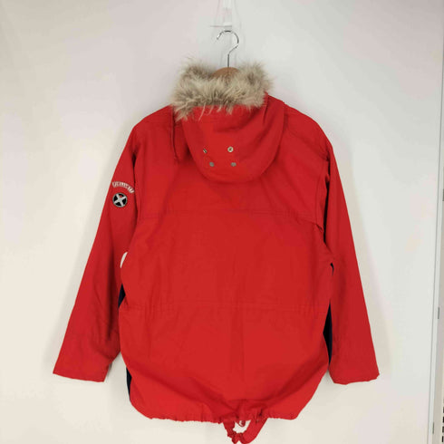 AJAK ノルウェー製 ファー付き アノラックパーカー ジャケット メンズ 40