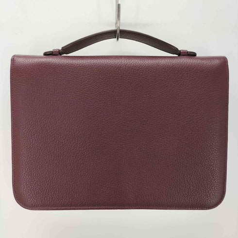 ジョルジオアルマーニ Giorgio Armani 裏地モノグラム レザークラッチバッグ メンズ ONE SIZE