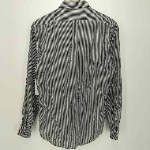 ラルフローレン RALPH LAUREN ストライプ柄 SLIM FIT ボタンダウン コットンロングスリーブシャツ メンズ import:S
