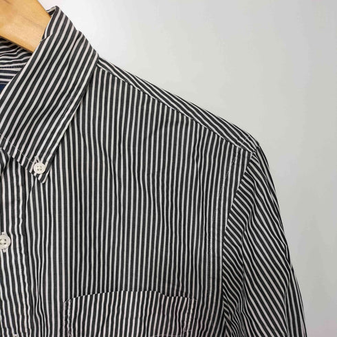 ラルフローレン RALPH LAUREN ストライプ柄 SLIM FIT ボタンダウン コットンロングスリーブシャツ メンズ import:S