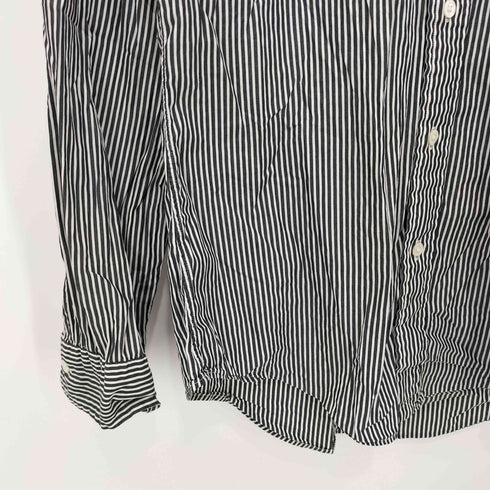 ラルフローレン RALPH LAUREN ストライプ柄 SLIM FIT ボタンダウン コットンロングスリーブシャツ メンズ import:S