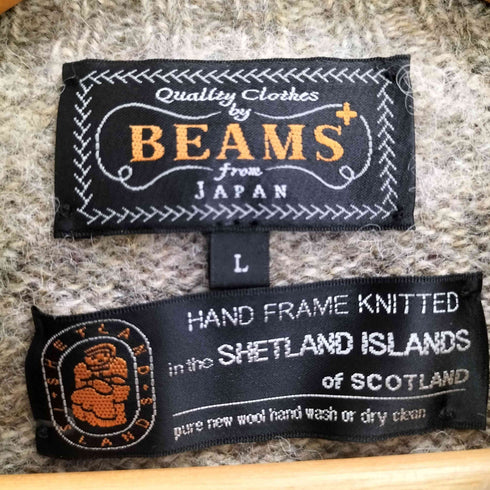ビームスプラス BEAMS+ SHETLAND Knit シェットランドニット メンズ JPN:L