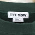 ティーモダンストリートウエア TTT_MSW 24SS Mulch embroidery crew neck sweat メンズ JPN:S
