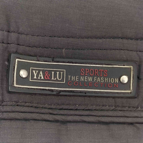 YALU COLLECTION 中綿 フーデットジャケット メンズ