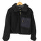 ザラ ZARA FAUX SHEARLING JACKET クロップドボアブルゾン レディース JPN:M