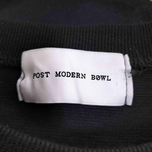 POST MODERN BOWL 両面プリント クルーネックTシャツ メンズ