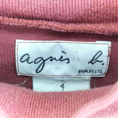 アニエスベー agnes b. コットン ハイネックカットソー レディース JPN:1