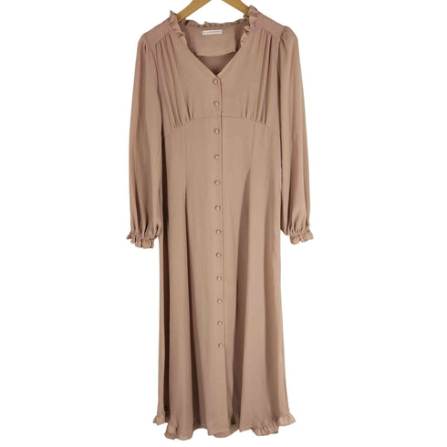 ウィルセレクション WILLSELECTION サテンワンピース レディース M