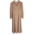 ウィルセレクション WILLSELECTION サテンワンピース レディース M