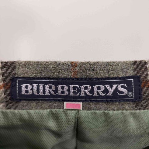 バーバリーズ BURBERRYS チェック柄 ウールスカート レディース