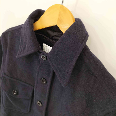 カラー kolor アンゴラウール パイピングシャツ メンズ JPN:2