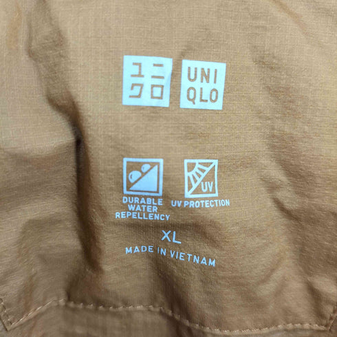 ユニクロ UNIQLO ポケッタブルUVカットパーカ(3Dカット) メンズ JPN:XL