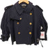 コムデギャルソン COMME des GARCONS 2004SS エクセレントアブストラクト(Excellent Abstract)エステル縮絨 ショートトレンチジャケット レディース