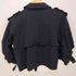 コムデギャルソン COMME des GARCONS 2004SS エクセレントアブストラクト(Excellent Abstract)エステル縮絨 ショートトレンチジャケット レディース