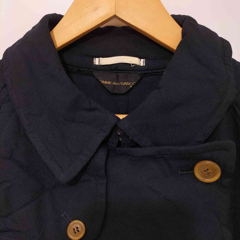 コムデギャルソン COMME des GARCONS 2004SS エクセレントアブストラクト(Excellent Abstract)エステル縮絨 ショートトレンチジャケット レディース