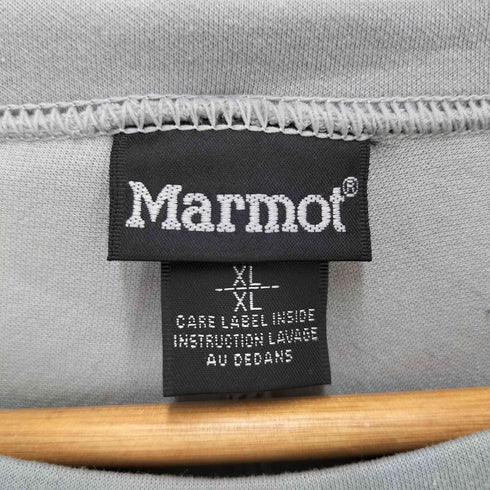 マーモット MARMOT フロントロゴクルーネックスウェットシャツ メンズ JPN:XL