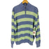 oxford golf ハーフジップ ボーダーニット メンズ 2XL