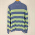 oxford golf ハーフジップ ボーダーニット メンズ 2XL