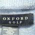 oxford golf ハーフジップ ボーダーニット メンズ 2XL