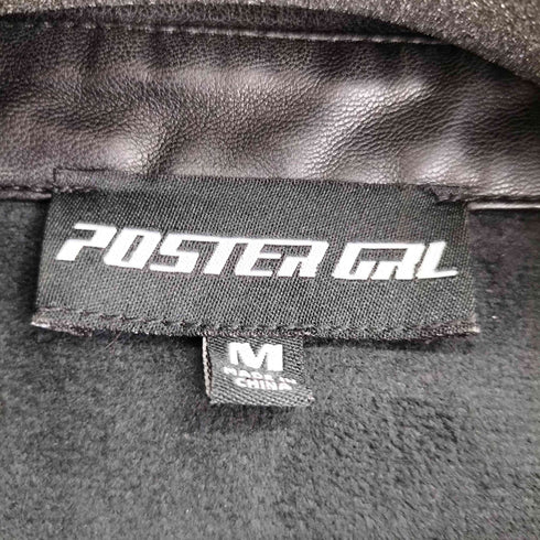 POSTER GRL フェイクレザー ワンピース レディース JPN:M