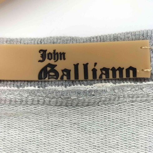 ジョンガリアーノ JOHN GALLIANO フランス製 スウェット カーディガン メンズ import:M