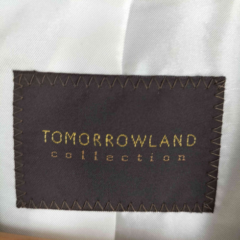 トゥモローランドコレクション TOMORROWLAND collection カシミヤ混 ウールチェスターコート レディース 36
