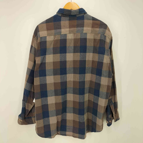 セントジョンズベイ STJOHNS BAY 90S ヘリンボーンL/Sフランネルチェックシャツ メンズ JPN:XL