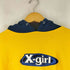 エックスガール X-girl FOAM PRINT OVAL LOGO SWEAT HOODIE レディース JPN:M
