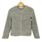 ビューティーアンドユースユナイテッドアローズ BEAUTY & YOUTH UNITED ARROWS 22AW ミックスツイード ツイル 9分袖 ノーカラージャケット レディース JPN:M