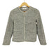 ビューティーアンドユースユナイテッドアローズ BEAUTY & YOUTH UNITED ARROWS 22AW ミックスツイード ツイル 9分袖 ノーカラージャケット レディース JPN:M